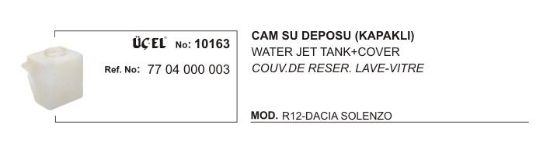 CAM YIKAMA SU DEPOSU 10163 R12 SOLENZO resmi