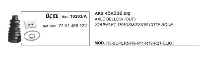 AKS KÖRÜĞÜ DIŞ 10203A R9 R11 R19 R21 CLIO-I 7701466122 resmi