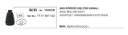 AKS KÖRÜĞÜ DIŞ 10203B TEK KANAL R9 11 19 CLIO-I 7701467122 resmi