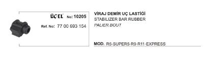VİRAJ DEMİR UÇ LASTİĞİ 10205 R9 11 EKSPRES 7700760265 resmi