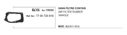 HAVA FİLTRE CONTASI 10222 R9 R11 R19 7700726816 resmi