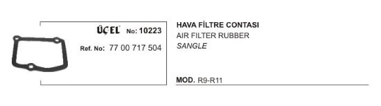 HAVA FİLTRE CONTASI 10223 R9 R11 7700717504 resmi
