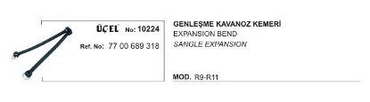GENLEŞME KAVANOZ KEMERİ 10224 R9 R11 7700689318 resmi