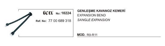 GENLEŞME KAVANOZ KEMERİ 10224 R9 R11 7700689318 resmi