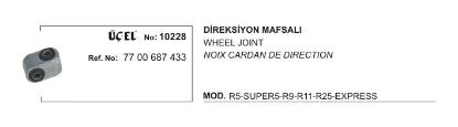 DİREKSİYON MAFSALI 10228 R9 R11 25 EKSPRES 7700687433 resmi