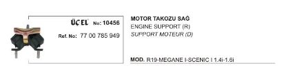 MOTOR TAKOZU SAĞ 10456 R19 MEGANE-I 7700785949 resmi