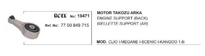 MOTOR TAKOZU ARKA 10471 CLIO-I MEGANE-I SCENIC-I KANGO 7700849715 7700805120 resmi