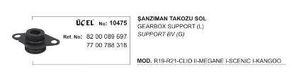 ŞANZUMAN TAKOZU SOL 10475 R19 DİZEL R21 CLIO-II MEGANE-I SCENIC-I KANGO 82000896 resmi