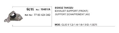 EKSOZ TAKOZU 10481A CLIO-II 7700424342 resmi