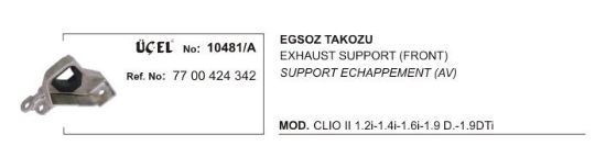 EKSOZ TAKOZU 10481A CLIO-II 7700424342 resmi