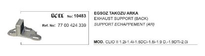EKSOZ TAKOZU ARKA 10483 CLIO-II 7700424339 resmi