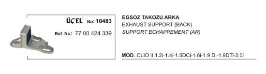 EKSOZ TAKOZU ARKA 10483 CLIO-II 7700424339 resmi