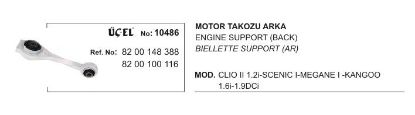 MOTOR TAKOZU ARKA 10486 CLIO-II MEGANE-I SCENIC-I KANGO 8200148388 8200100116 resmi