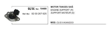 MOTOR TAKOZU SAĞ 10488 KANGO (98-) CLIO THALIA SYMBOL 1.5DCI (İPLİ) resmi