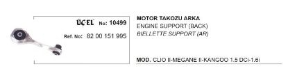 MOTOR TAKOZU ARKA 10499 CLIO-II MEGANE-II KANGO resmi