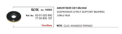 AMORTİSÖR BİLYASI ÜST 10503 CLIO KANGO TWINGO 6001025850 resmi