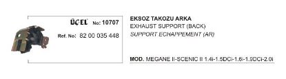 EKSOZ TAKOZU ARKA 10707 MEGANE-II SCENIC-II 8200035448 resmi