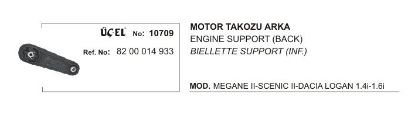 MOTOR TAKOZU ARKA 10709 LOGAN SANDERO MEGANE-II 1.4 1.6 resmi