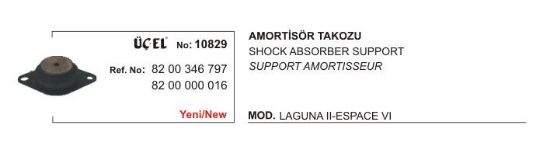 ŞANZUMAN TAKOZU 10829 LAGUNA-II resmi