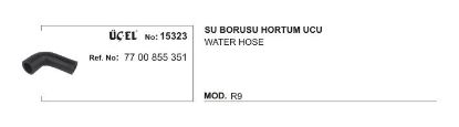 SU BORUSU HORTUM UCU 15323 R9 7700855351 resmi
