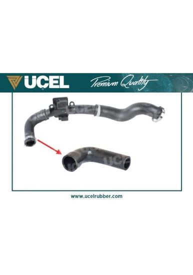 TURBO HORTUMU 15709 KANGOO II 1.5DCI 85-105 HP FWOA 08 + MODEL KÜÇÜK PLASTİKSİZ resmi