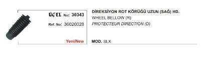 DİREKSİYON ROT KÖRÜĞÜ SAĞ 30343 SLX HİDROLİK DİREKSİYON 36020028 resmi