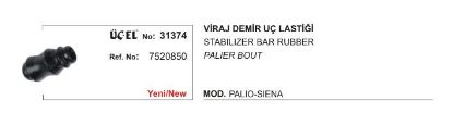 VİRAJ DEMİR UÇ LASTİĞİ 31374 PALIO SIENA 7520850 resmi