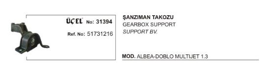 ŞANZUMAN TAKOZU 31394 PALIO SIENA ALBEA MULTIJET 1.3 51731216 resmi