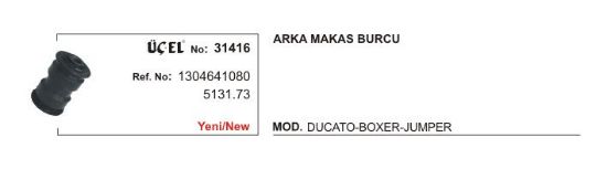 MAKAS BURCU ARKA DUCATO BOXER JUMPER 1304641080 5131.73 resmi