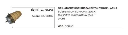 SÜSPANSİYON TAKOZU ARKA 31450 DOBLO 46796102 (ORJİNAL) resmi