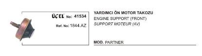 MOTOR TAKOZU ÖN 41534 P206 PARTNER YARDIMCI 1844.AZ resmi