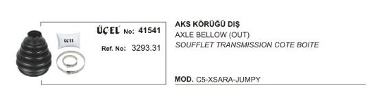 AKS KÖRÜĞÜ DIŞ 41541 PARTNER P301 C-ELYSEE P206 P307 P407 P508 P3008 P5008 C2 resmi