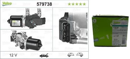 ÖN CAM SİLGİ MOTORU 579738 CLIO-III (05-12) resmi