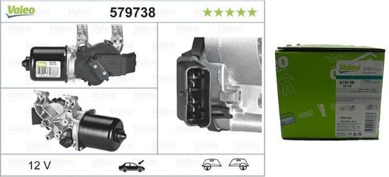 ÖN CAM SİLGİ MOTORU 579738 CLIO-III (05-12) resmi